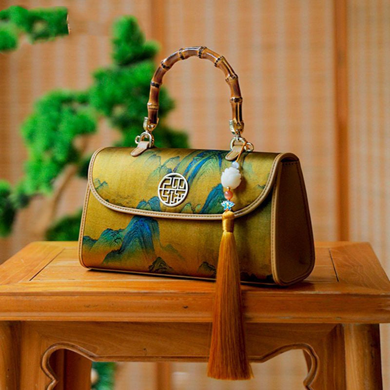 "Jin" Silk Crossbody Bag