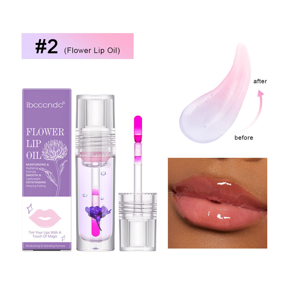 Flowers Lip Gloss 2 - Purple Flower