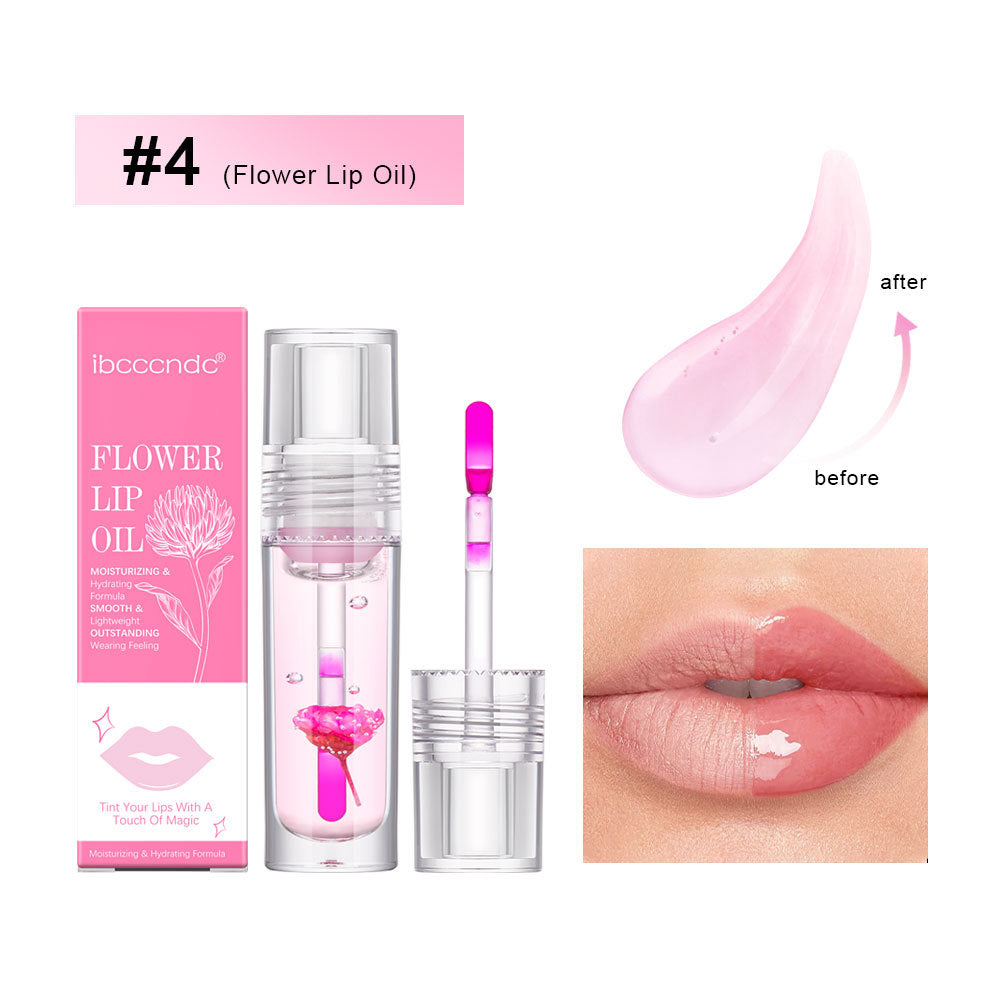Flowers Lip Gloss 4 - Light Pink Flower