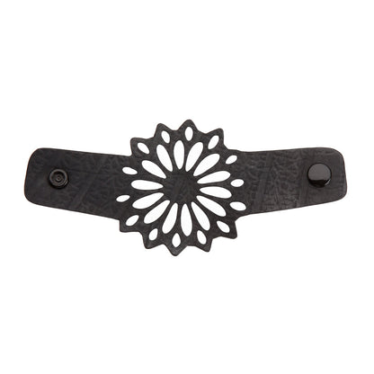 Strawflower Recycled Rubber Bracelet-3