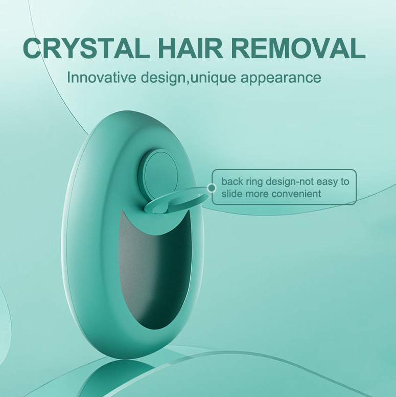 Crystal Hair Removal and Exfoliation Device - Magically Erase Body Hair