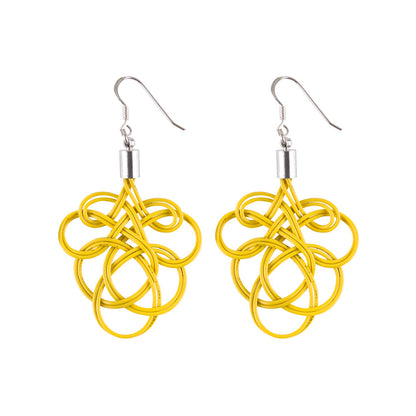 Flamenco Upcycled Electrical Wire Earrings (5 Colours Available)-7