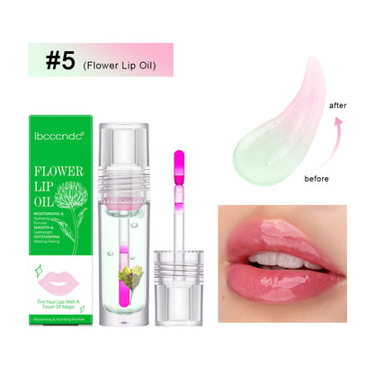 Flowers Lip Gloss 5 - Green Flower