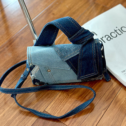 "Boojiboo" Denim Crossbody Bag