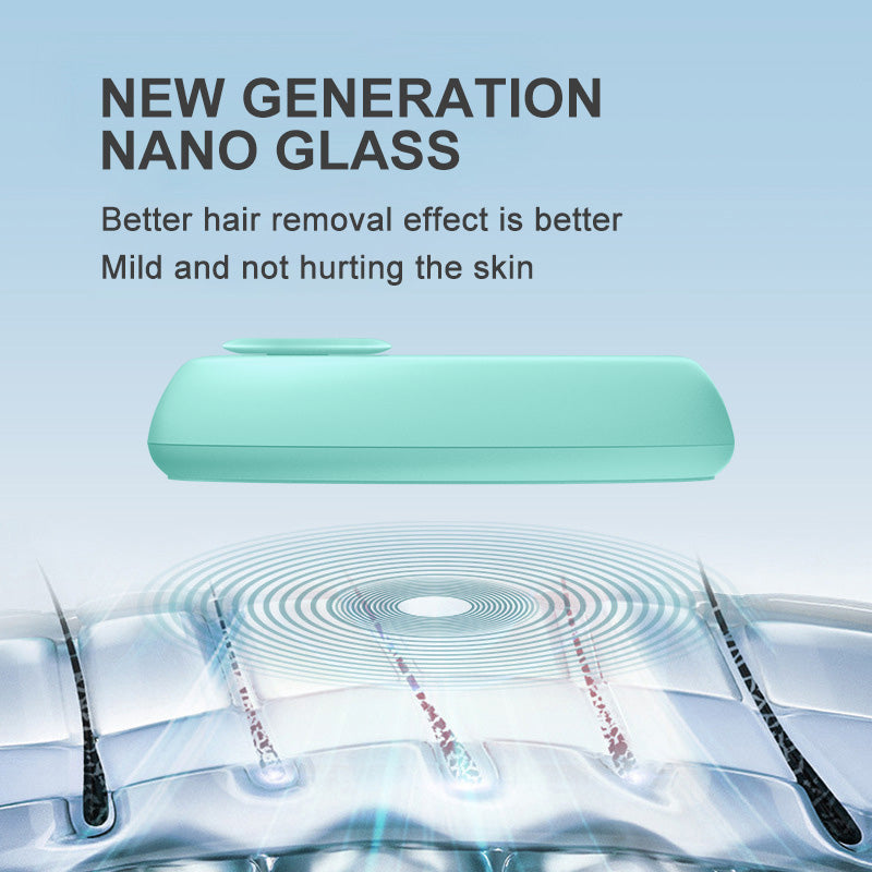 Crystal Hair Removal and Exfoliation Device - Magically Erase Body Hair